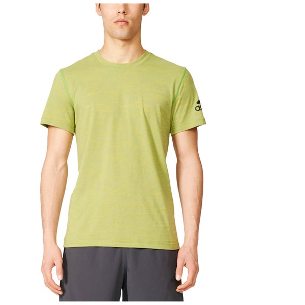 adidas Men's Aeroknit 2.0 Training T-Shirt - Yellow