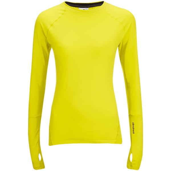 adidas Women's Climaheat Training Long Sleeve Top - Yellow