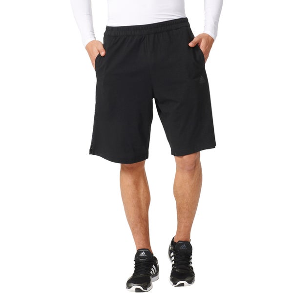 adidas Men's Aeroknit Climacool Training Shorts - Black