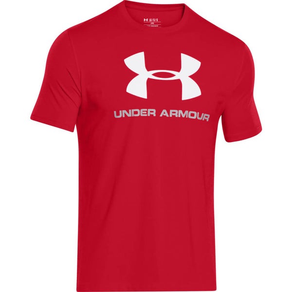 Under Armour Men's Sportstyle Logo T-Shirt - Red