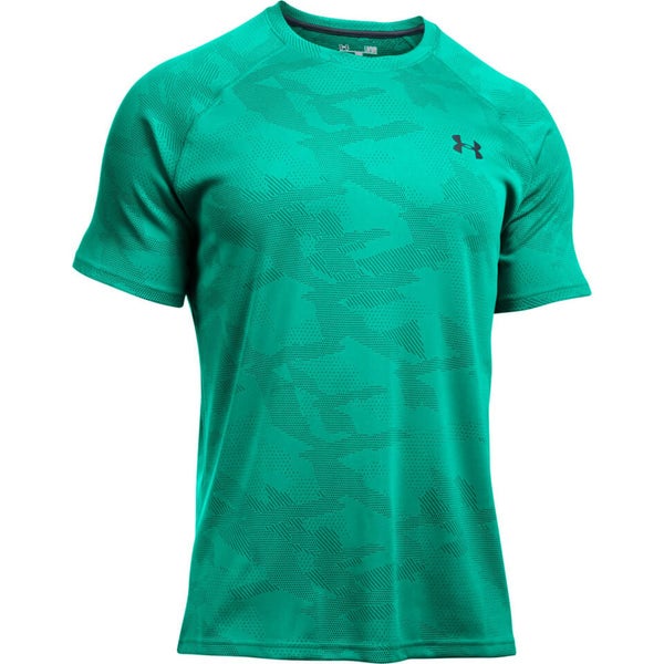 Under Armour Men's Jacquard Tech Short Sleeve T-Shirt - Green
