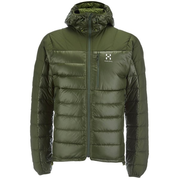 Haglöfs Men's Bivvy Down Hooded Jacket - Nori Green
