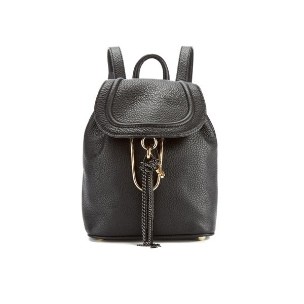 Diane von Furstenberg Women's Love Power Leather Backpack - Black