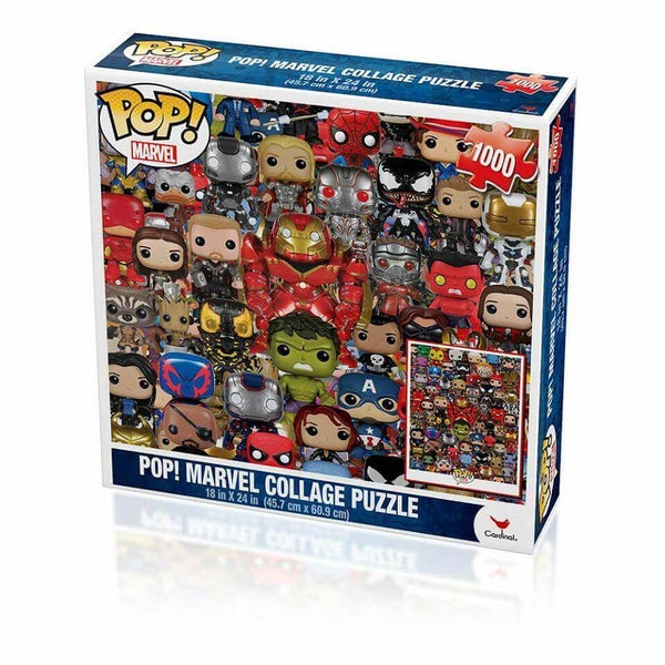 Marvel Comics Pop! Marvel Jigsaw Puzzle Collage 1000 Pieces