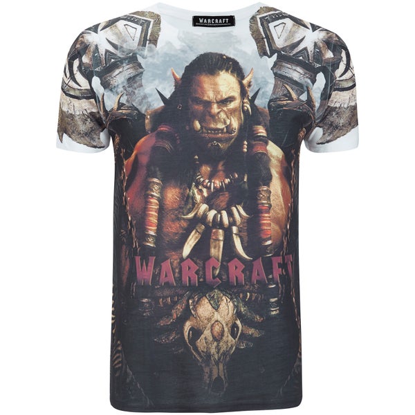 T-Shirt Homme Warcraft Durotan - Blanc