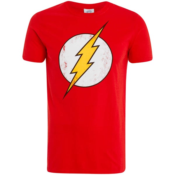 T-Shirt Homme DC Comics Flash - Rouge
