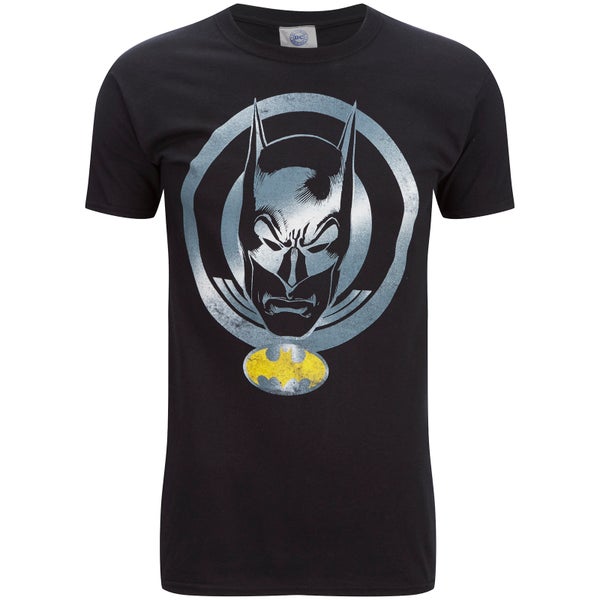 DC Comics Men's Batman Coin T-Shirt - Black