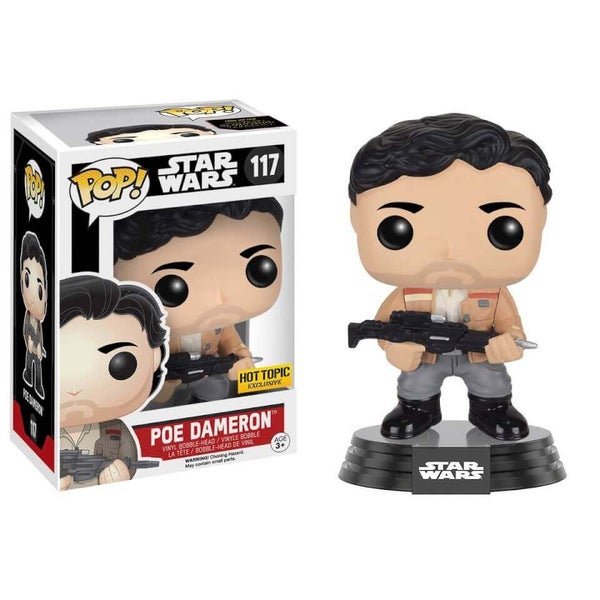 Star Wars Episode VII Poe Dameron (Resistance) Limited Edition Pop! Vinyl Figure Bobblehead