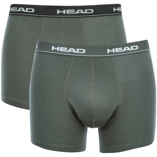 Head Men's 2-Pack Boxers - Black/Grey