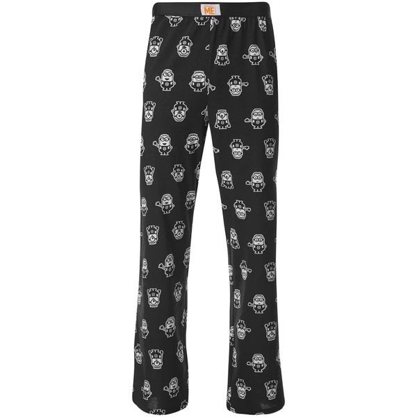 Minions Men's Character Print Lounge Pants - Black