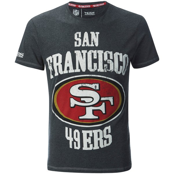 T-Shirt Homme NFL San francisco 49ers Homme -Gris Foncé