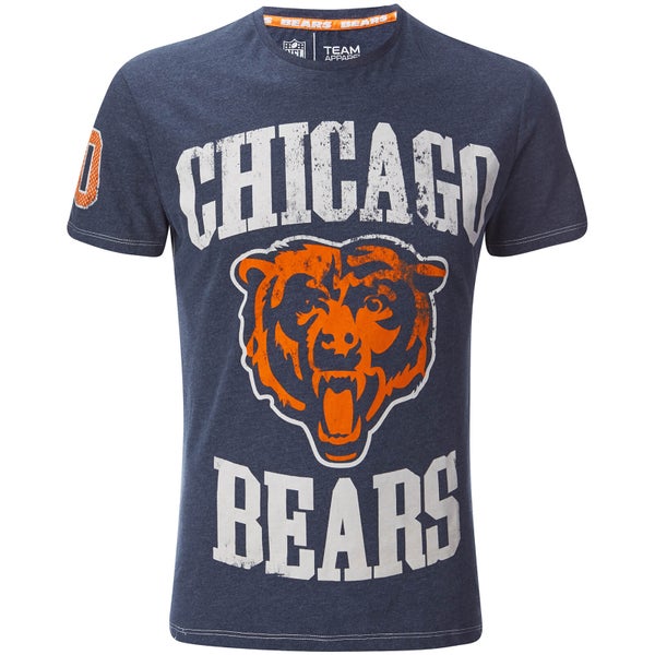 T-Shirt Homme NFL Chicago Bears Homme -Bleu Marine