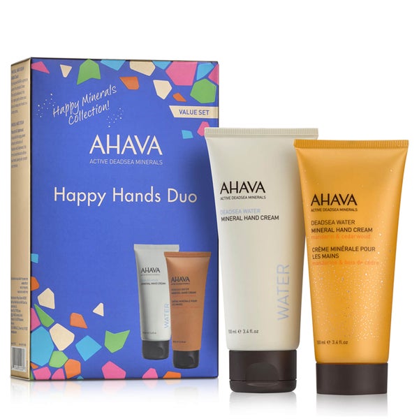 AHAVA Happy Minerals Hand Cream Duo
