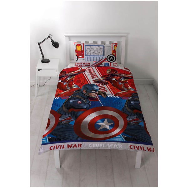 Captain America: Civil War Rotary Duvet Set