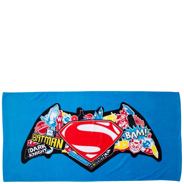Serviette de Bain Batman v Superman Clash (70 x 140 cm)