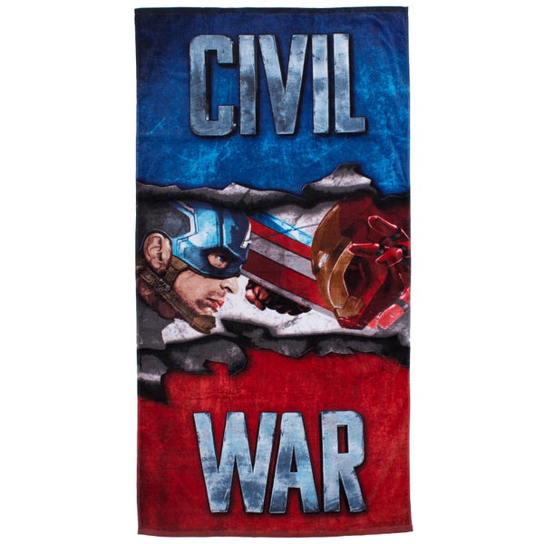Captain America: Civil War Bath Towel - 70 x 140cm