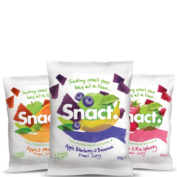 Snact Fruit Jerky - Variety Pack (6 Bags)