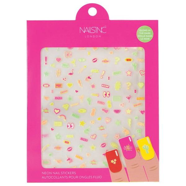 nails inc. Neon Nail Stickers