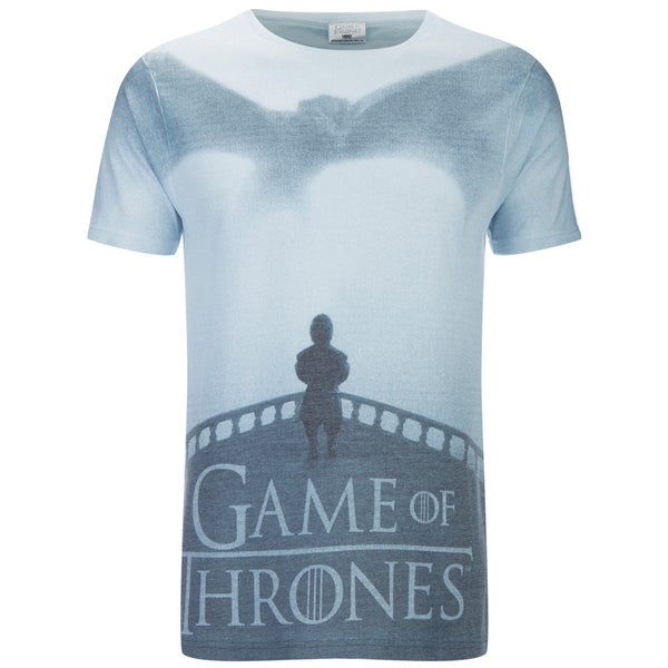 T-Shirt Homme Game of Thrones Dragon Tyrion - Blanc