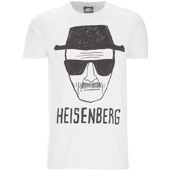 T-Shirt Homme Breaking Bad Heisenberg - Blanc