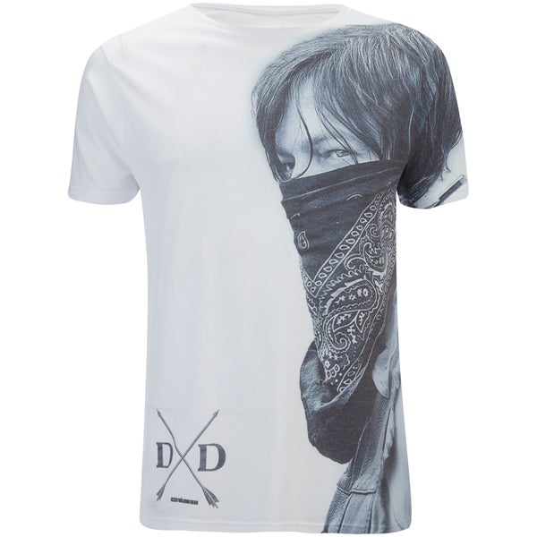 The Walking Dead Dixon Heren T-Shirt - Wit