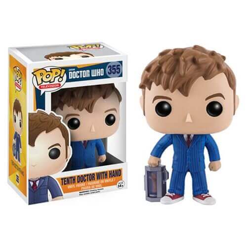 Doctor Who 10th Doctor with Hand Funko Pop! Figuur