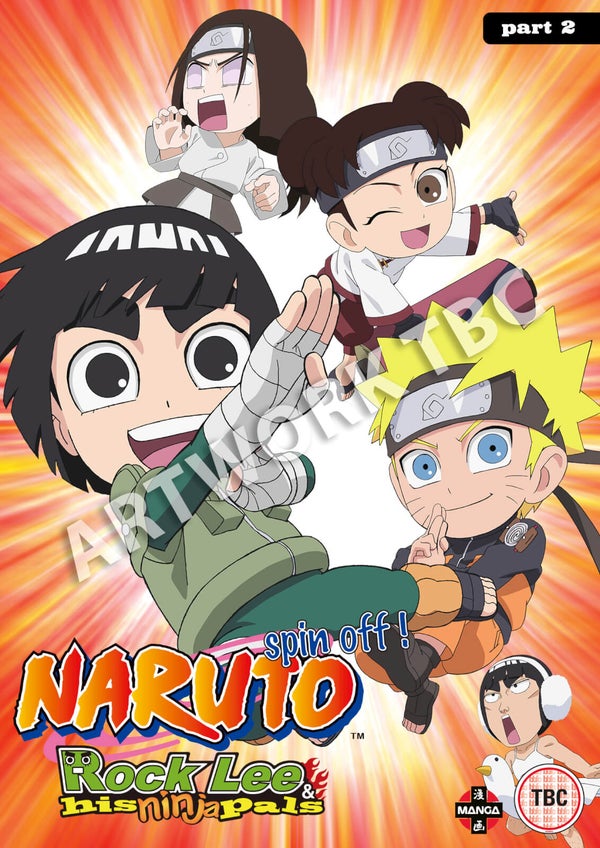 Naruto: Rock Lee and His Ninja Pals Collection 2 (Episodes 27-51)
