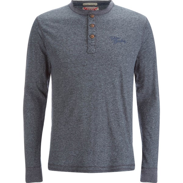 Haut Tokyo Laundry pour Homme Timber Henley -Marine