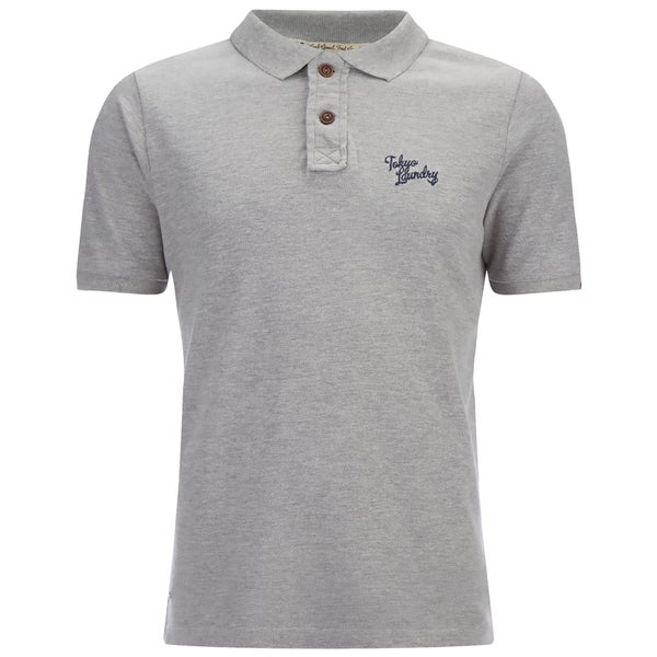 Polo Homme Homme Tokyo Laundry Willowood - Gris Clair