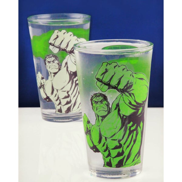Marvel Hulk Colour Changing Glass