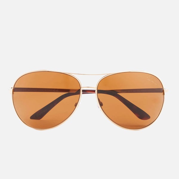 Tom Ford Women's Charles Sunglasses - Gold