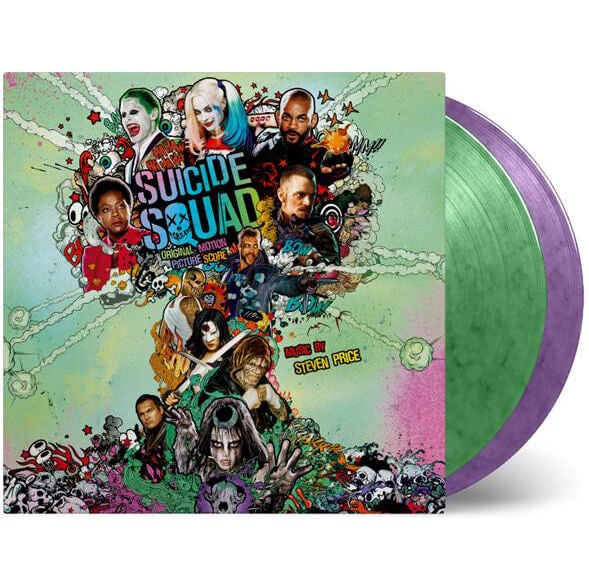 Suicide Squad - Vinyle coloré d'édition limitée (2 disques)