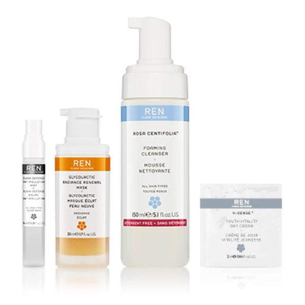 REN Exclusive Complete Cleansing Collection (Worth $54.56)