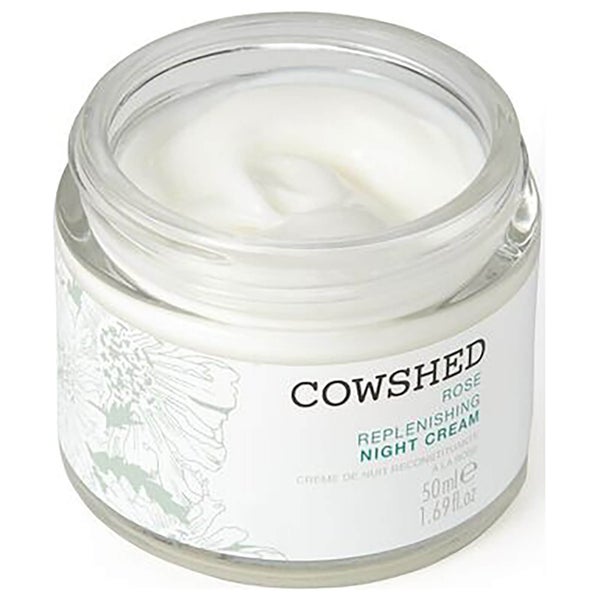 Cowshed crema notte rigenerante alle rose 50 ml