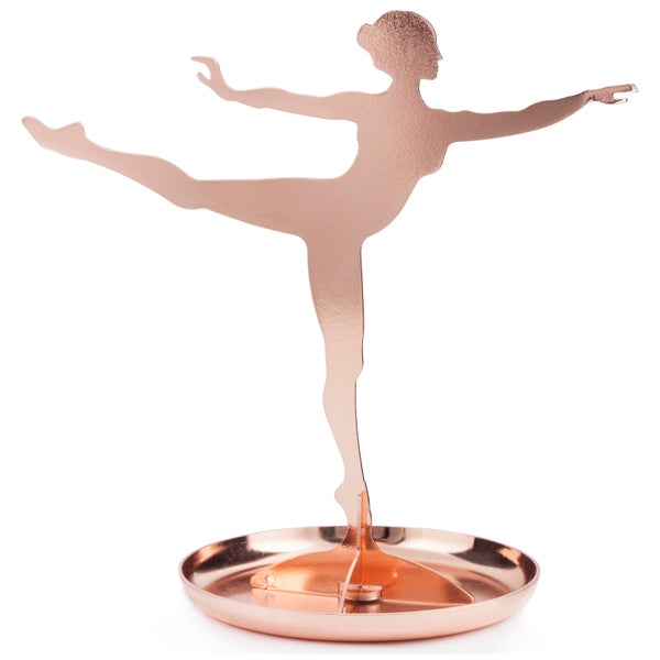 Copper Ballerina Jewellery Stand