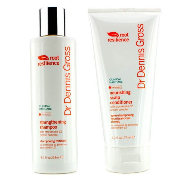 Dr Dennis Gross Root Resilience Strengthening Shampoo and Conditioner Duo