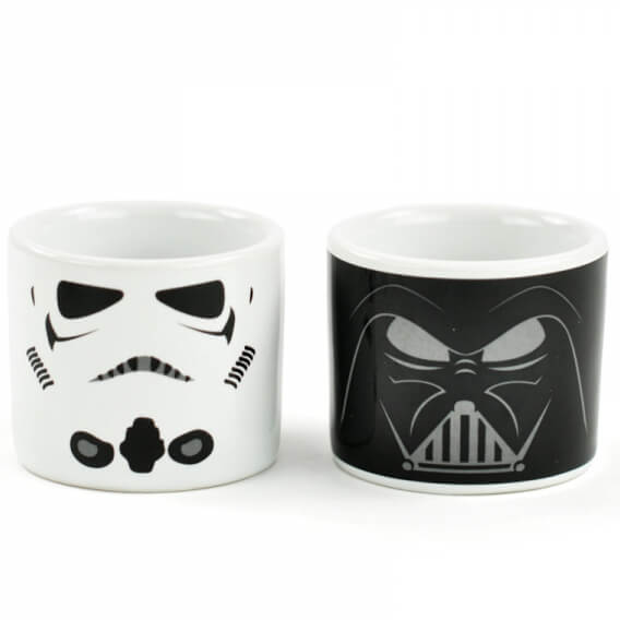 Star Wars Stormtrooper & Darth Vader Egg Cups (Set of 2)
