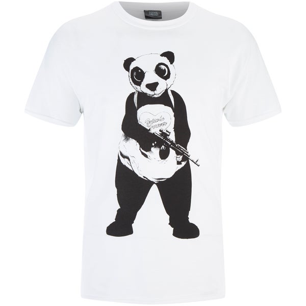 DC Comics Men's Suicide Squad Panda T-Shirt - Black
