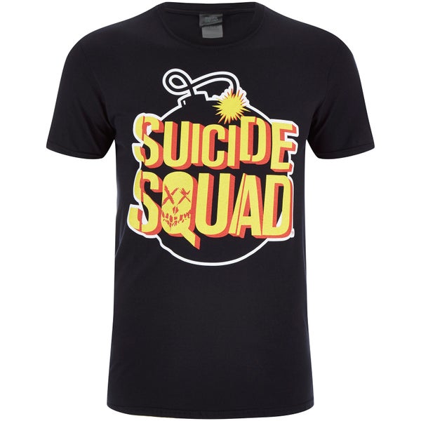 DC Comics Suicide Squad Bomb Heren T-Shirt - Zwart