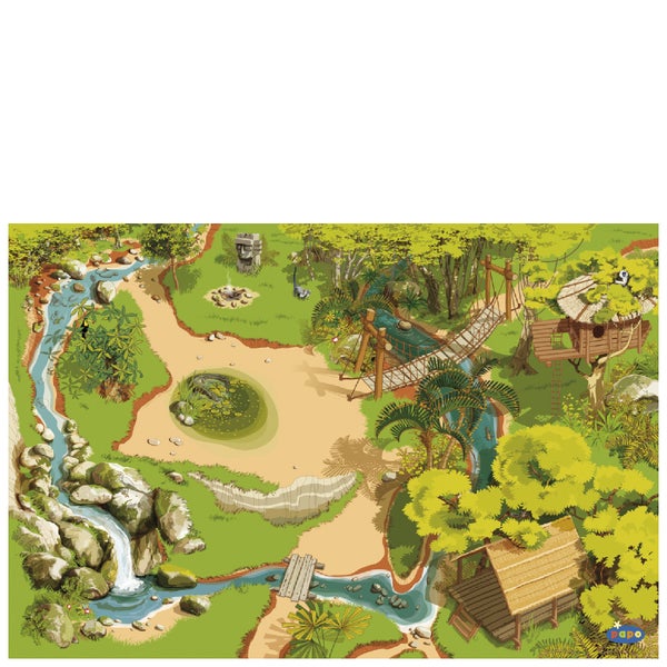 Papo Wild Animal Kingdom: Jungle Playmat