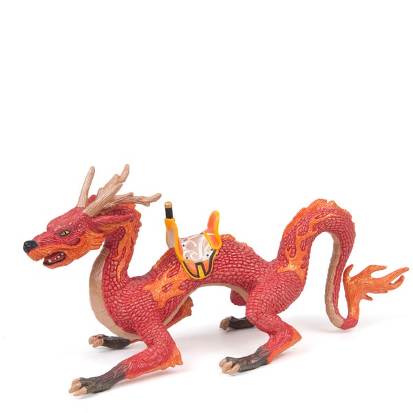 Papo Fantasy World: Fire Dragon with Saddle