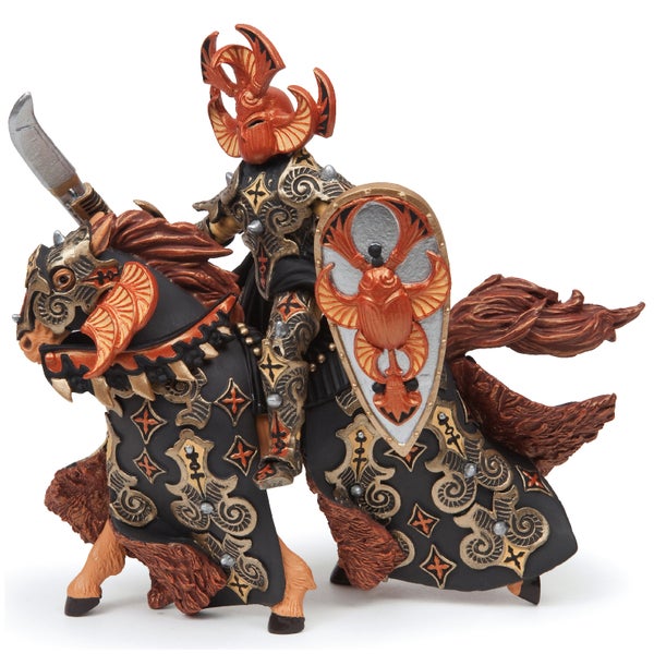 Papo Fantasy World: Dark Beetle Warrior and Horse