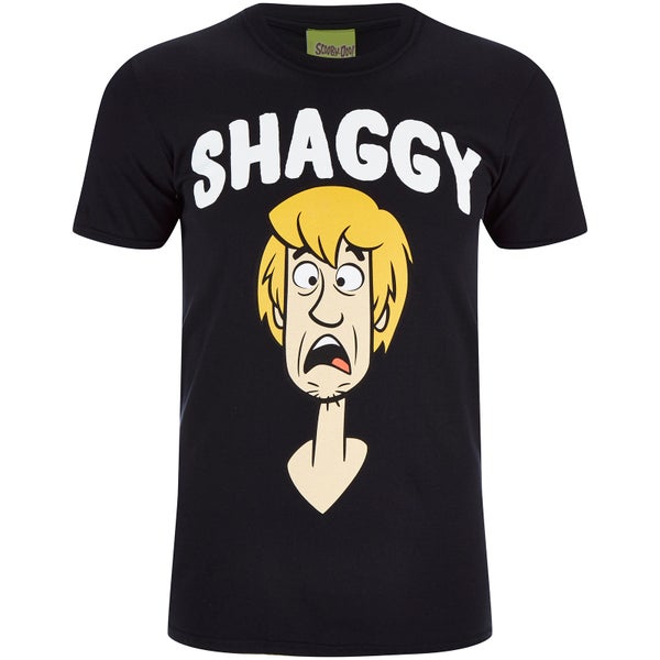 Scooby Doo Herren Shaggy T-Shirt - Schwarz