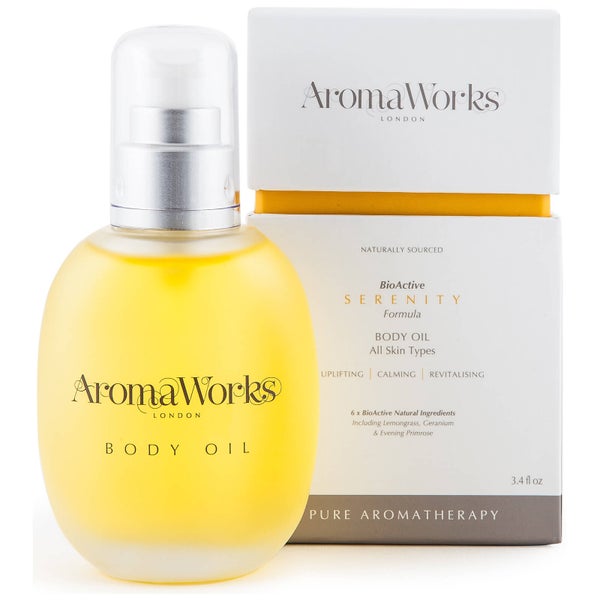 AromaWorks uspokajający olejek do ciała 100 ml