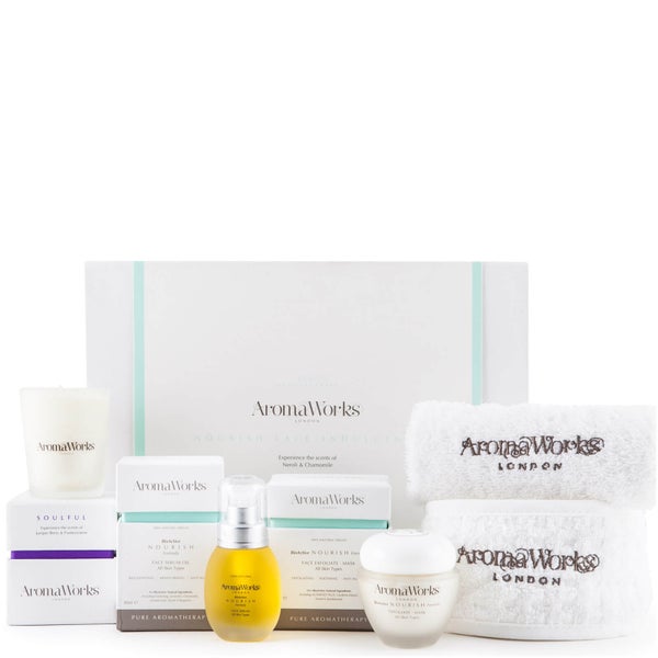 AromaWorks zestaw prezentowy odżywczych produktów pielęgnacyjnych do twarzy