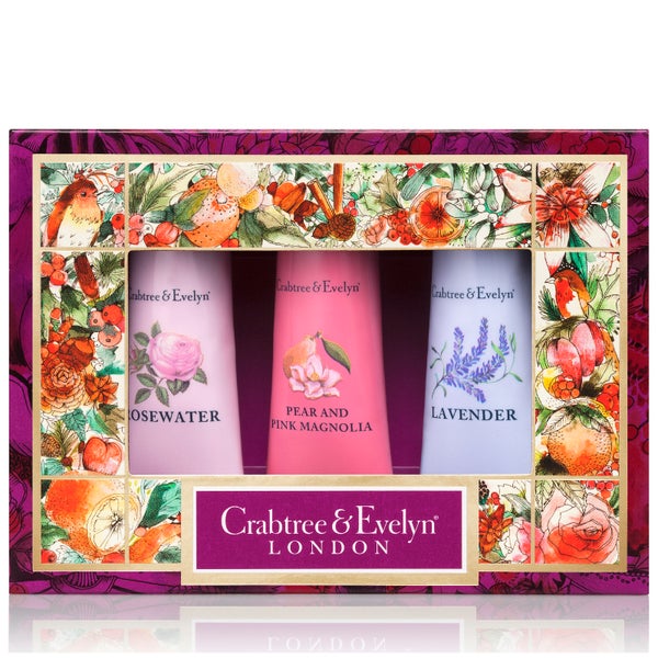 Crabtree & Evelyn Florals Hand Therapy Sampler 3x25g (Worth £18.00)