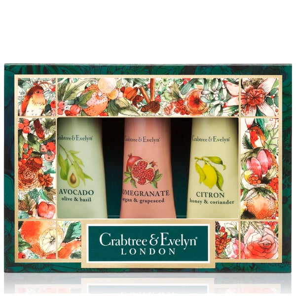 Crabtree & Evelyn Botanicals Hand Therapy Sampler 3x25g (Worth £18.00)