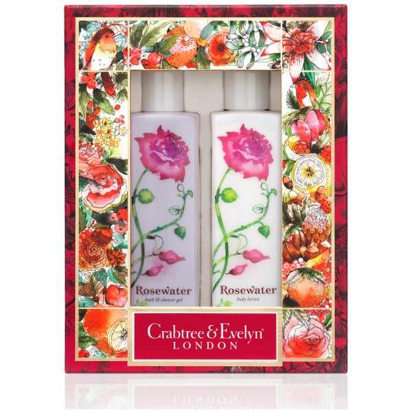 Crabtree & Evelyn Rosewater Body Care Duo (Worth £31.00)