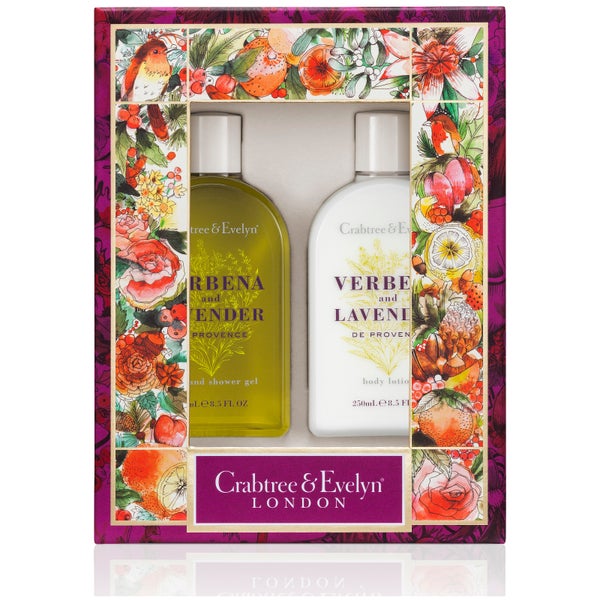Crabtree & Evelyn Verbena & Lavender Body Care Duo