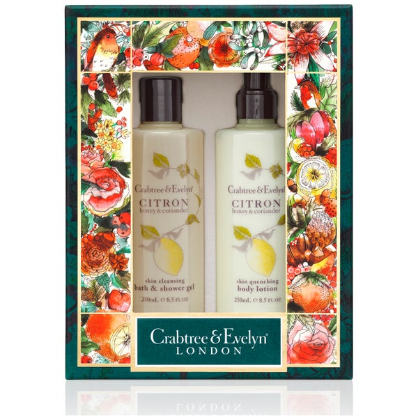 Crabtree & Evelyn Citron Body Care Duo